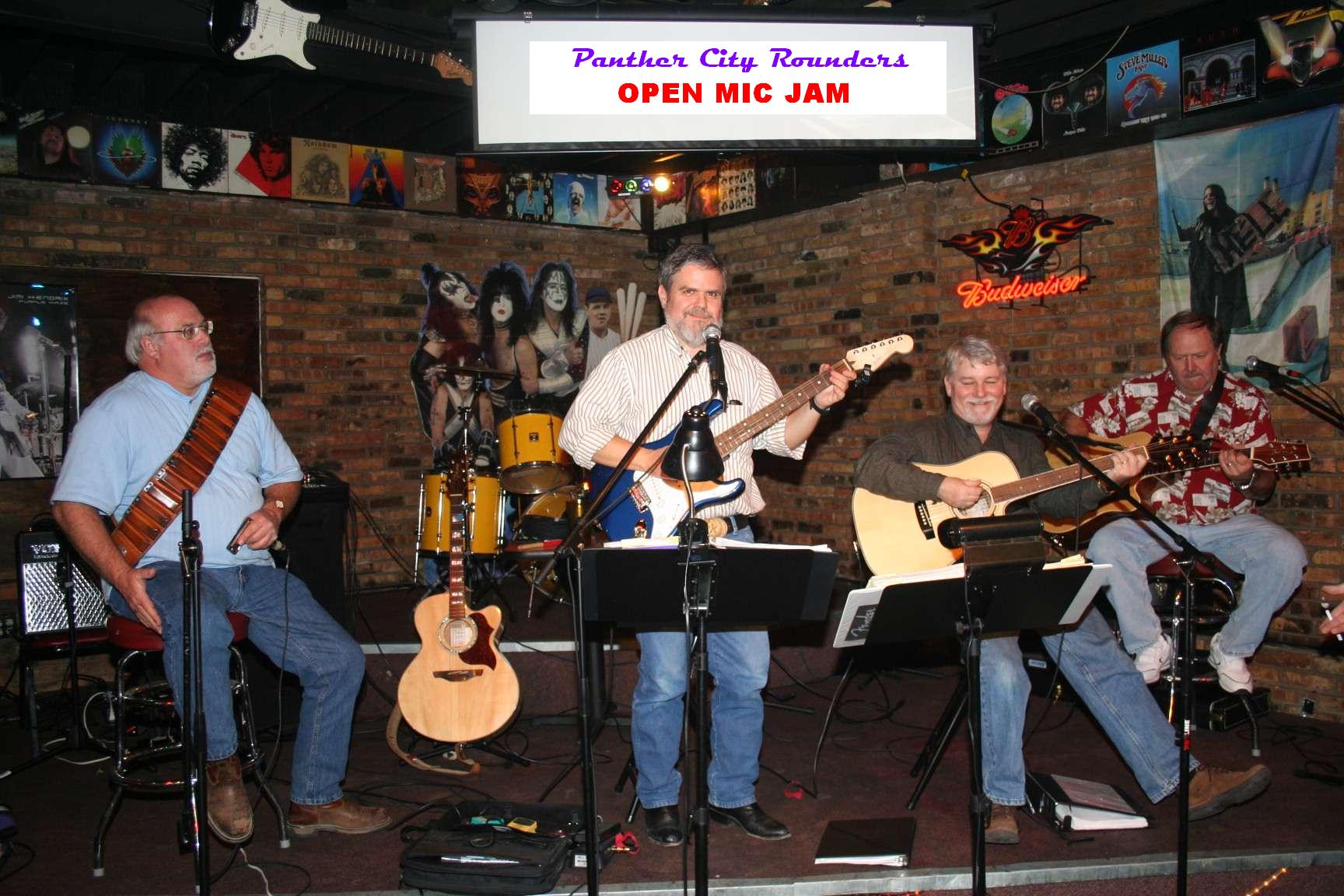 Panther City Rounders Open Mic Jam at the Rockstar Sportsbar